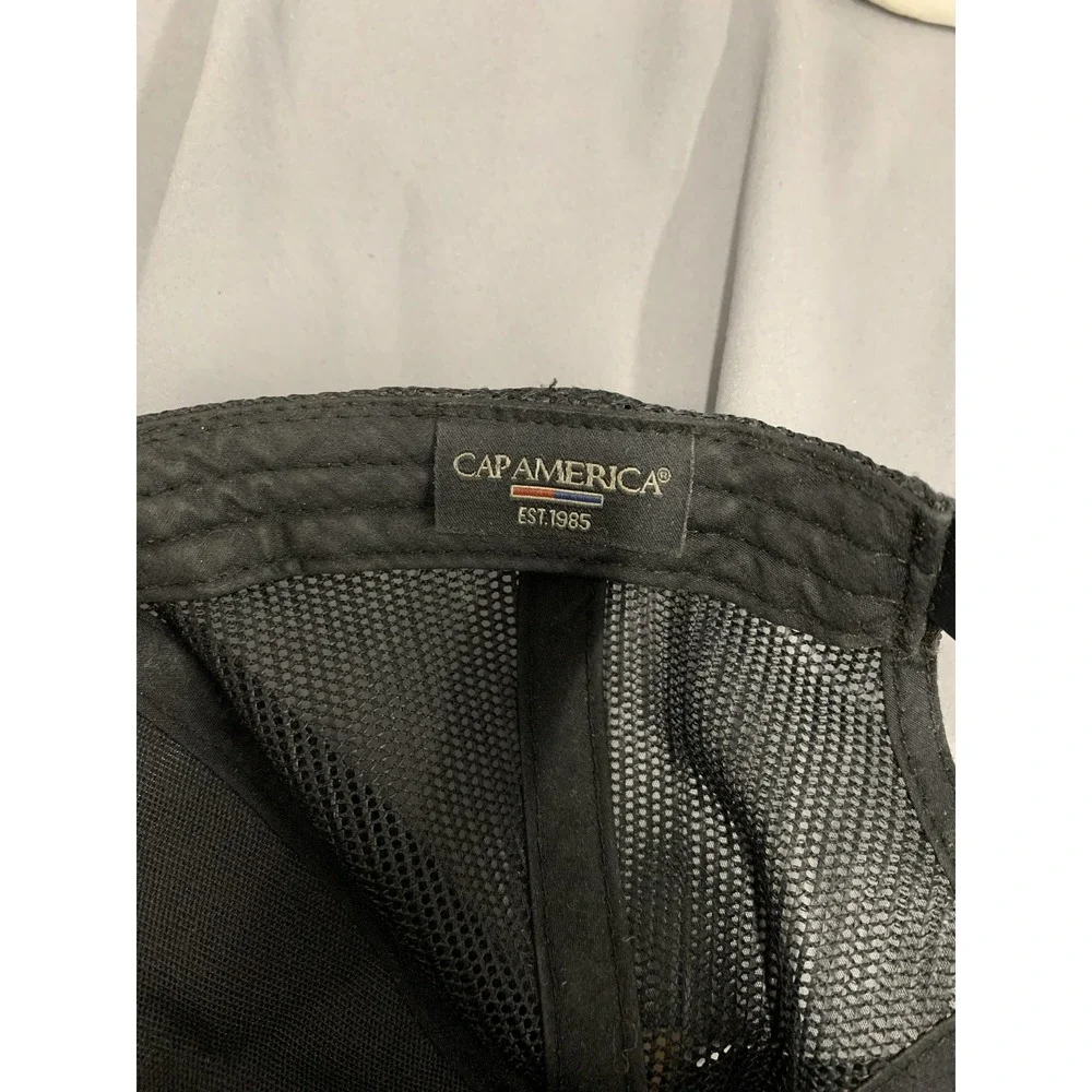 Harley-Davidson Hat Cap Snap Back‎ Black Mesh Trucker Patch Emerald City Mens